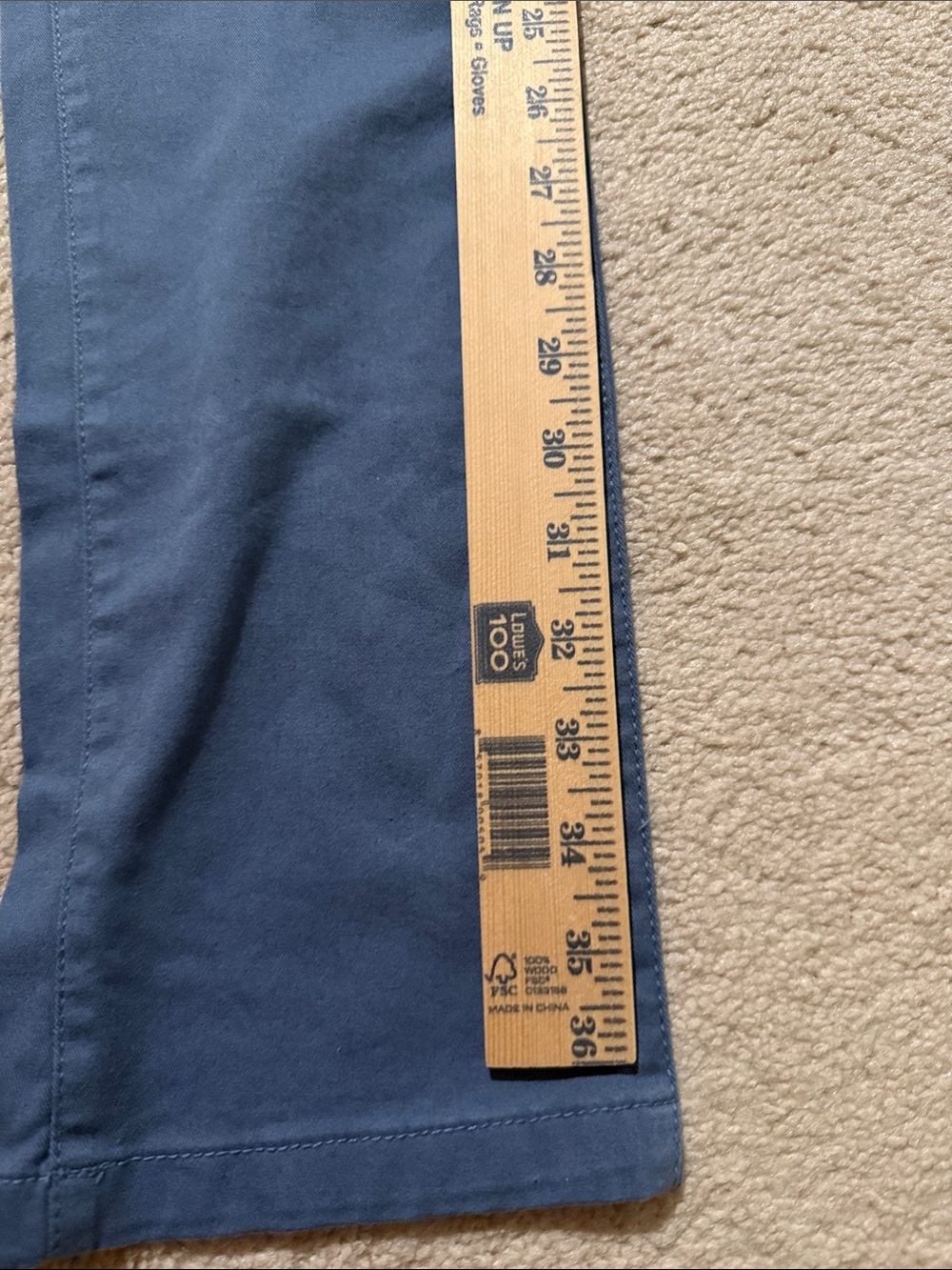 The Children's Place Navy Blue Chino Pants with Striped Belt - Picture 5 of 8